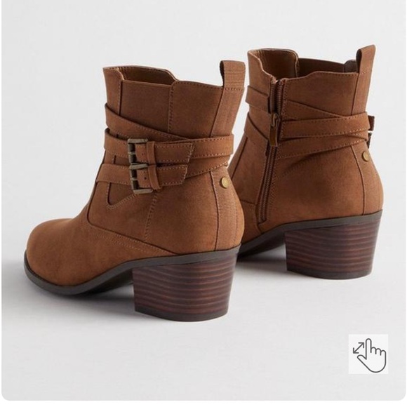 Torrid Strappy Buckle Ankle Boots - Picture 11 of 13